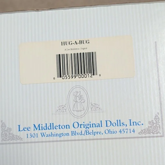 Rare Lee Middleton Original Packaging Pristine Hug A Bug Doll - Picture 11 of 11
